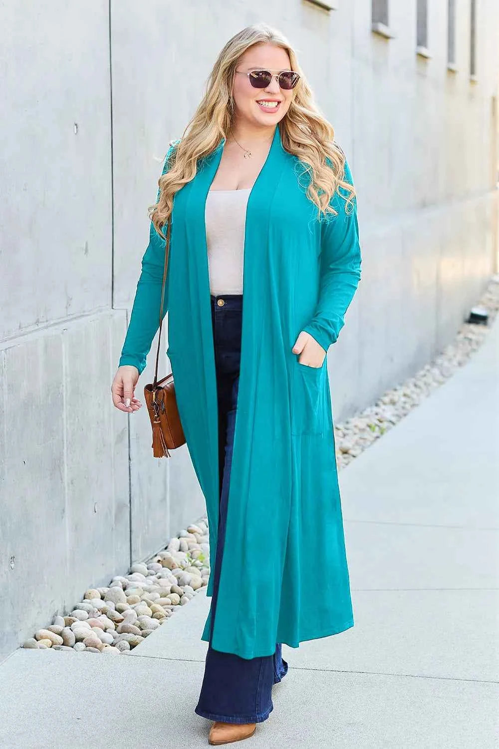 Basic Bae Full Size Open Front Long Sleeve Cover Up 0d742380-c3fc-493e-879f-3a91928a615c-Max