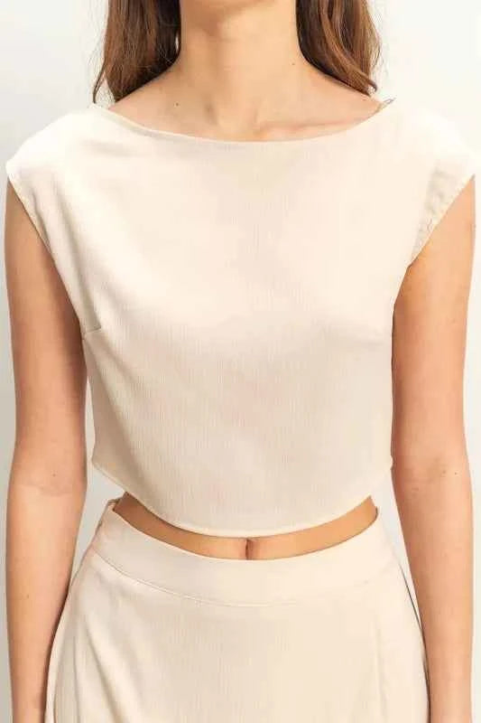 HYFVE Sleeveless Top and Maxi Skirt Set 0d87a5bb7867416b80623b3a5c3a71ea-Max-Origin