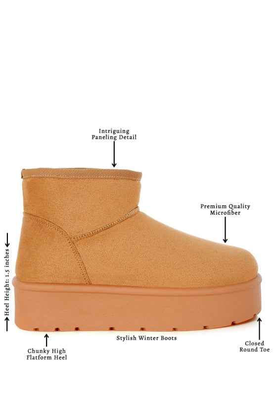 Derta Soft Microfiber Snow Boots 0d9c3049-dbe8-421a-8e60-8e496cf70457