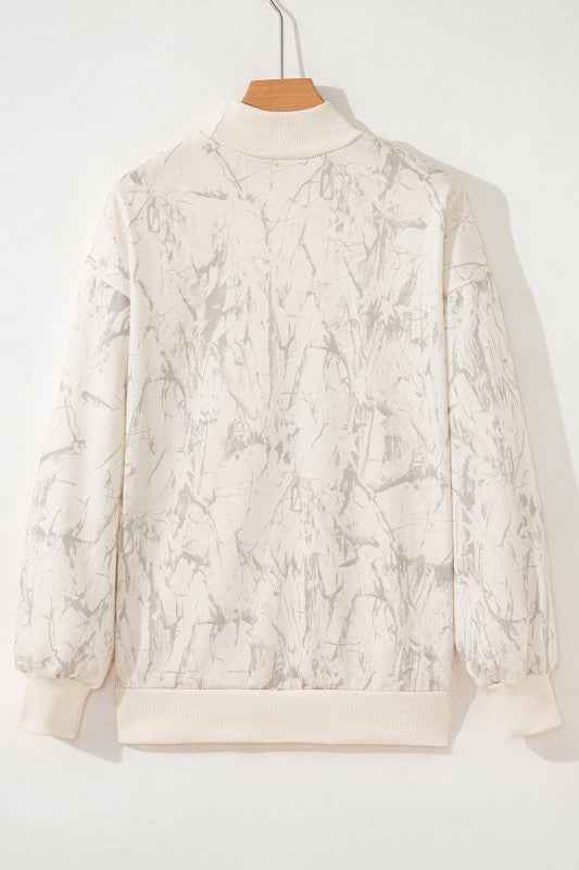 Camo Mock Neck Baggy Sweatshirt 0dbad968-fd76-48e7-b664-261e03b23148