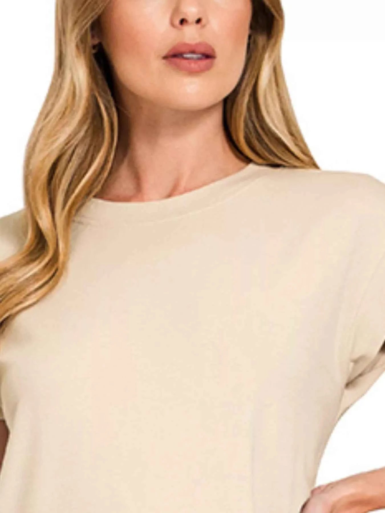 Zenana Round Neck Side Slit Midi Dress 0dbdc0c1-2847-4074-b145-bc8e4365c353-Max-Origin