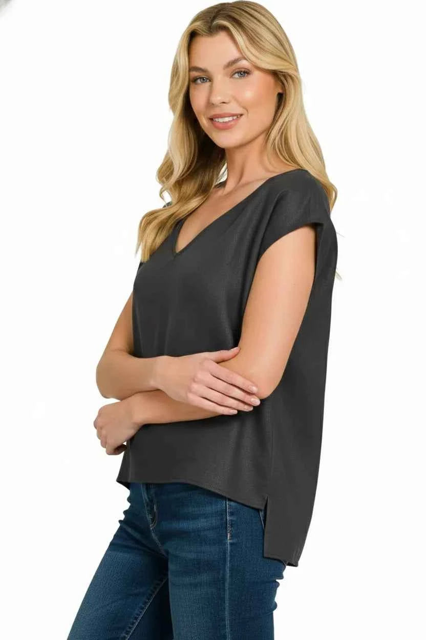 Zenana Linen V-Neck Sleeveless Top 0dbf9128-948b-41d9-a93d-abe9d485dc3f-Max-Origin