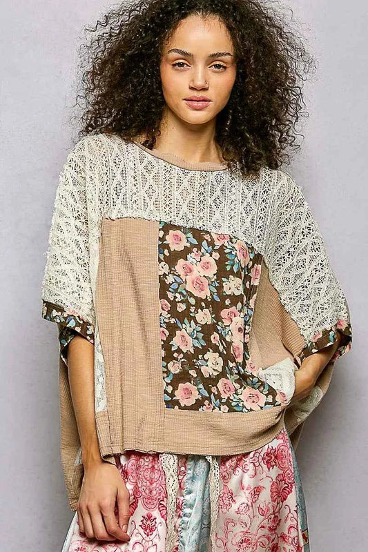 POL Floral Patchwork Lace Accent Blouse 0de409a5-5f32-4a0d-8fa4-fb7ff308afb0-Max-Origin
