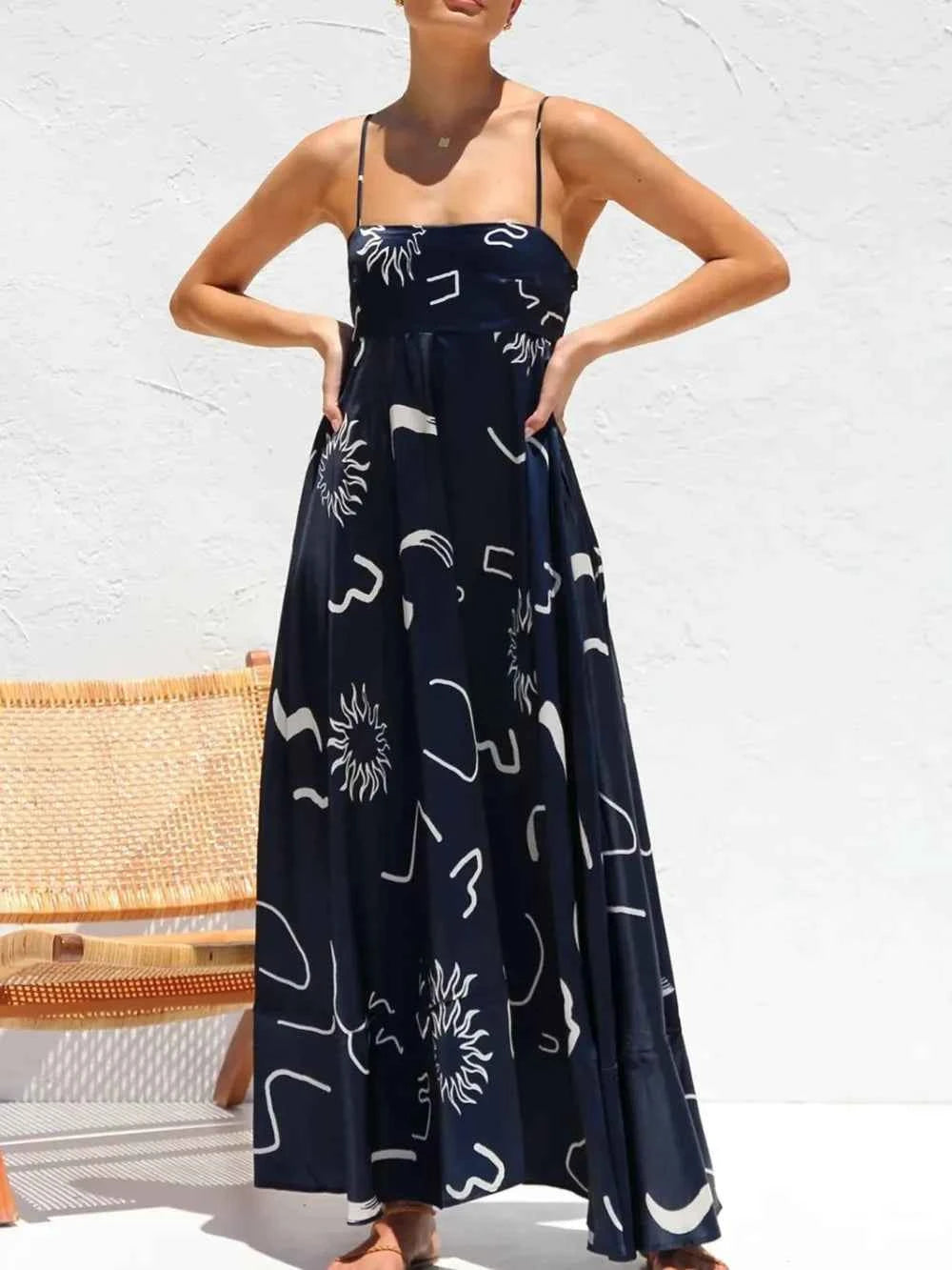 Printed Square Neck Cami Maxi Dress 0df39aa4-0a83-4e31-bac6-0b7ff02b4b81-Max