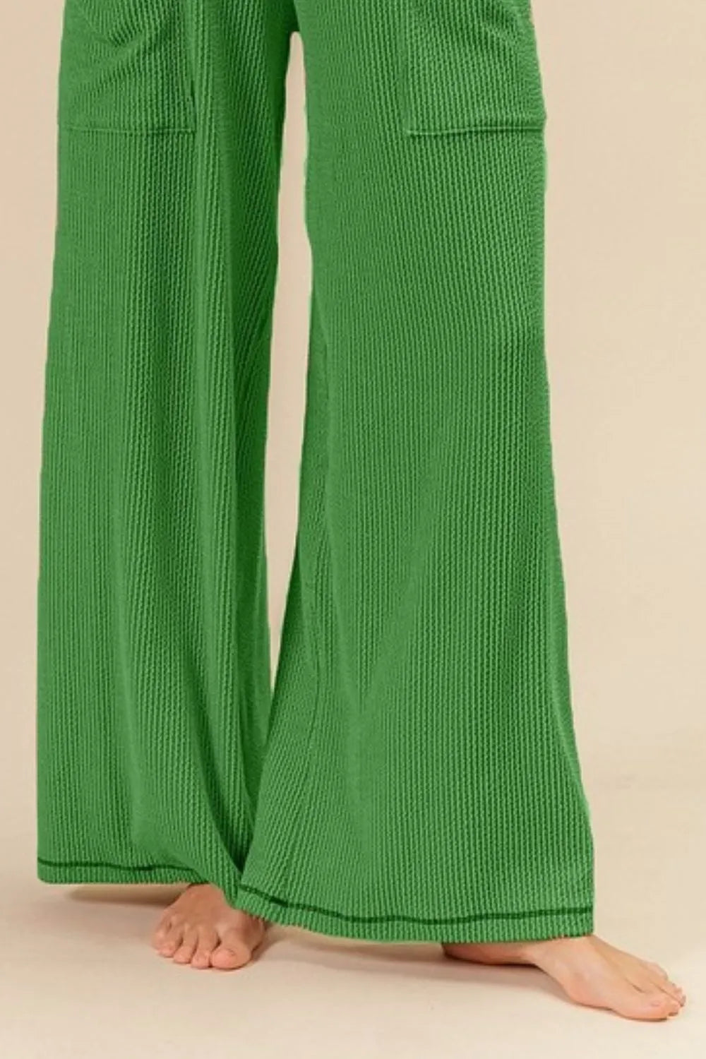 BiBi 2tone Cord Rib Waist Band Side Pocket Pants 0e0d9149-2766-41ae-8914-300bce862557-Max-Origin