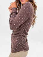 Polka Dot Long Sleeve T-Shirt 0e189302-4f4e-4e39-b450-3b44b033b89b-Max-Origin