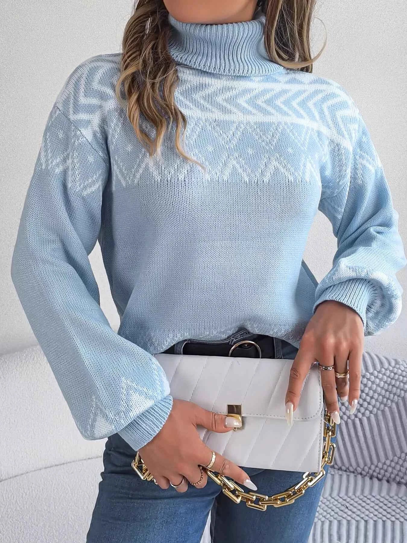Turtleneck Dropped Shoulder Sweater 0e1bd166beee48e8aec2c24c819b48be-Max-Origin