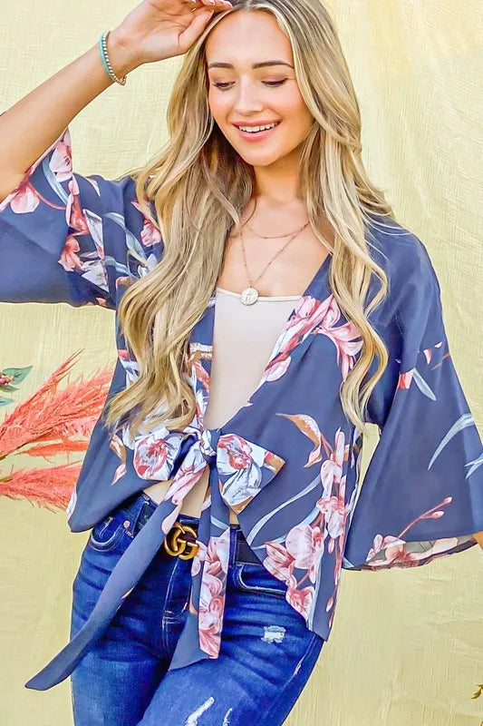 And The Why Front Tie Knot Floral Print Top 0e6fdd52deb546b7828483ff62ed0448-Max-Origin