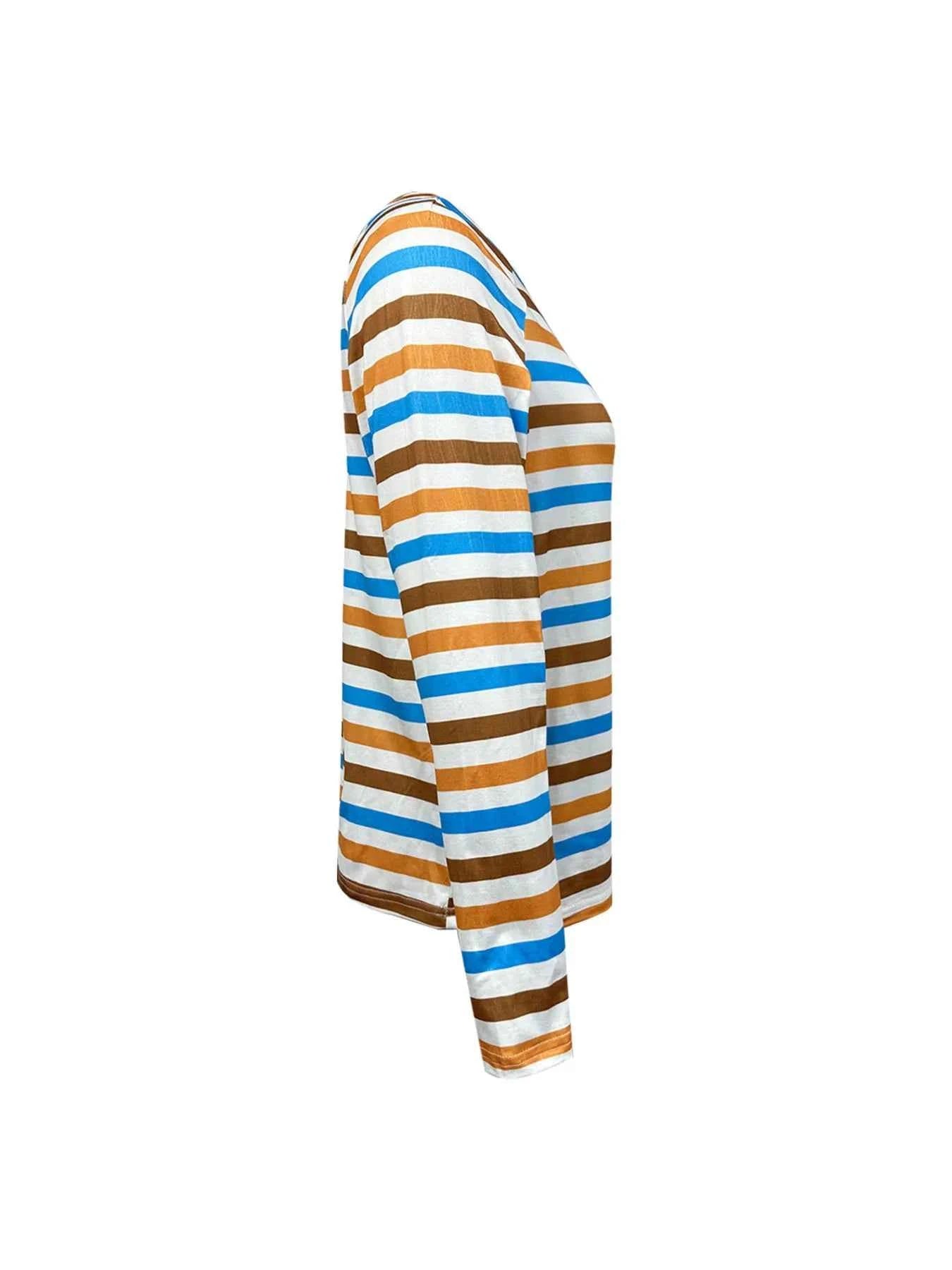 Full Size Striped Long Sleeve Casual Top Plus Size 0e7fa6080245464d8befc2b2969cacb3-Max-Origin