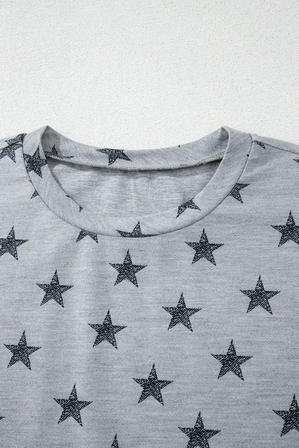 Star Print Tiered Ruffled Sleeve Crew Neck T Shirt 0e818a34-92a9-433d-99ec-79f9e5b33582-Max-Origin