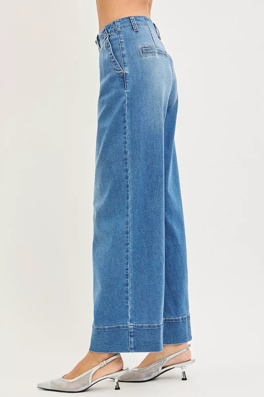 Slouchy Wide Leg Jeans With Pleats 0e970c5c-c268-4da4-895d-5046c8012596-Max-Origin