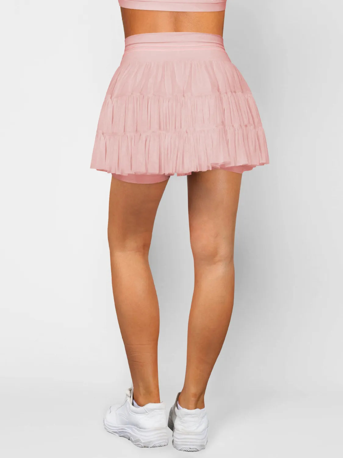 Ruched Mini Skort with Pockets 0ec71948-7ed1-4fcd-81af-36ffd6141a06-Max-Origin