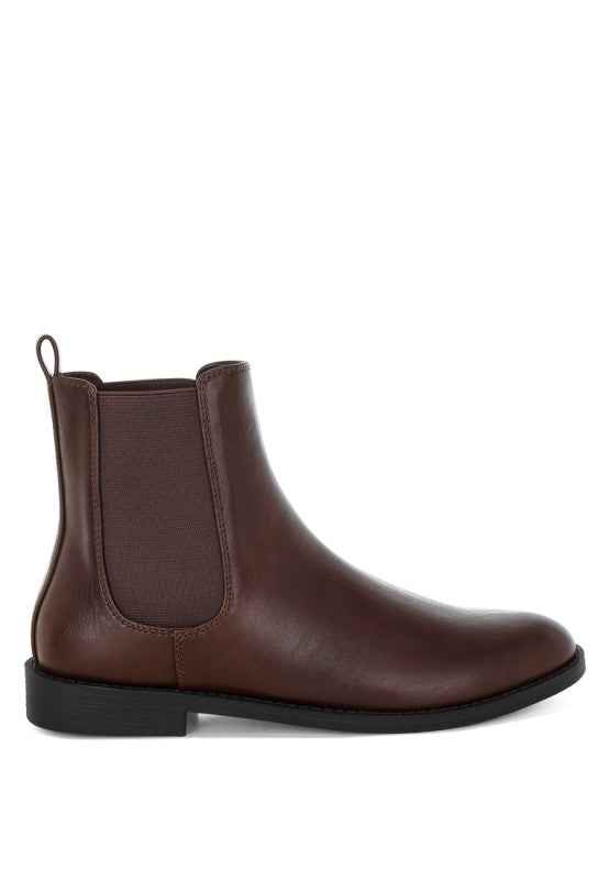 Sigrun Faux Leather Chelsea Boots 0ed1ef88-d73b-4406-8392-a91f4b4fa554