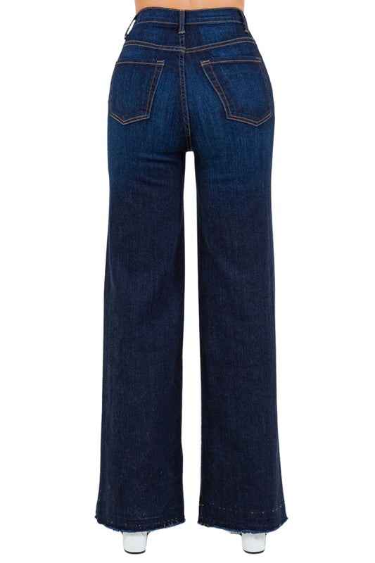 Rodeo Wide Leg Jean in Dark Wash 0f0d8e10-458b-44c5-a8f9-8917c7400779