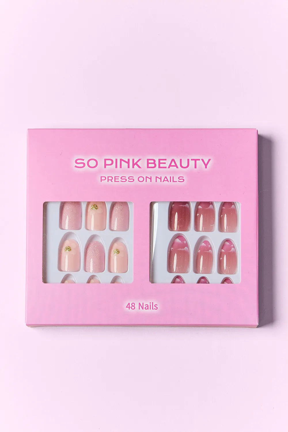SO PINK BEAUTY Press On Nails 2 Packs 0f3b6d18-5595-4cdb-9ecb-c2d5a06d6737-Max