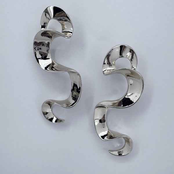 Post Back Metal Earrings Gold Or Silver Finish Silver One Size 0f3bd302-6d27-4faf-b302-1b83a3369bbf