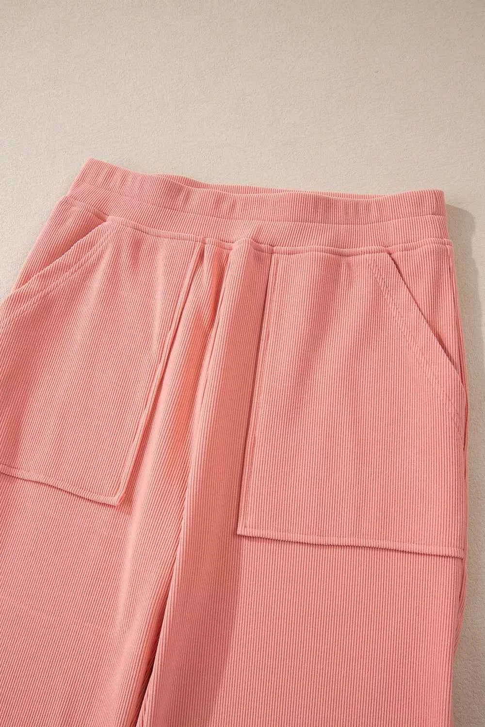 Ribbed Round Neck Top and Pants Set 0f539f51-79c2-4c0a-b530-e2b773ea46dc-Max-Origin