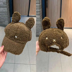 Cute Fluffy Bear Ears Winter Hat 0f6f95b8-230e-468e-b4fb-792474342441-Max-Origin
