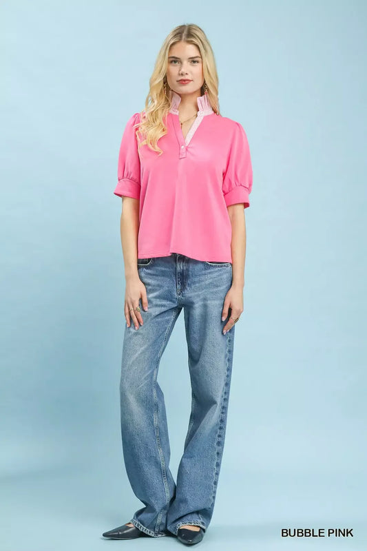 Striped Collar Popover Top 0fa33bcb-9b0a-49f8-a2b0-ab04d0a769ac-Max-Origin