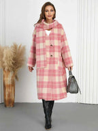 Plaid Button Up Long Sleeve Coat 0fd38b1b-fe23-4680-9299-2dc5a94da562-Max
