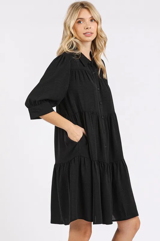 Mittoshop Button Detail Collared Neck Tiered Shirt Dress 0fdf833f-2c03-4b89-a99d-75657cd950ce-Max