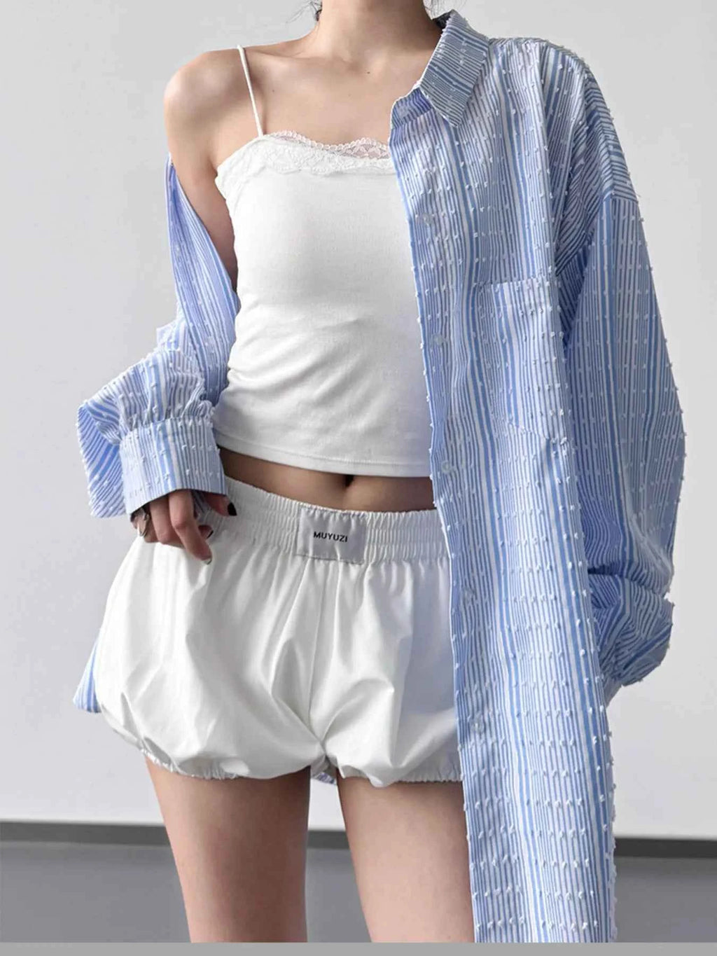 Striped Button Up Long Sleeve Shirt 0ff6775916614d7fa37891f7a76450c2-Max-Origin