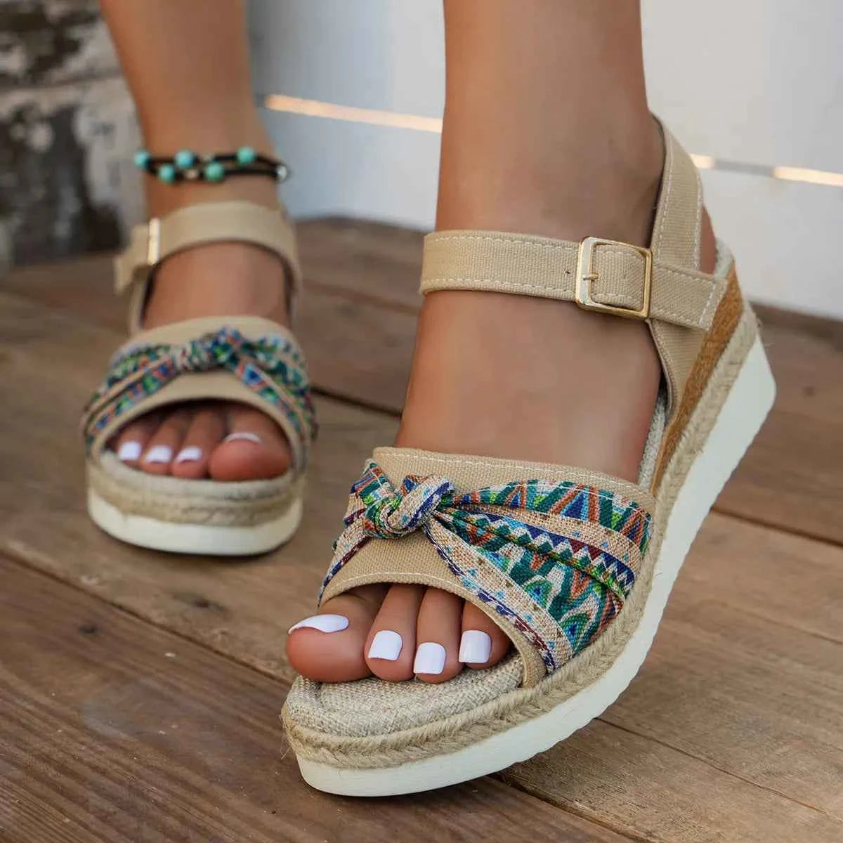Open Toe Platform Wedge Sandals Tan 10086315-93ca-4c95-b31d-914a54137e7c-Max-Origin