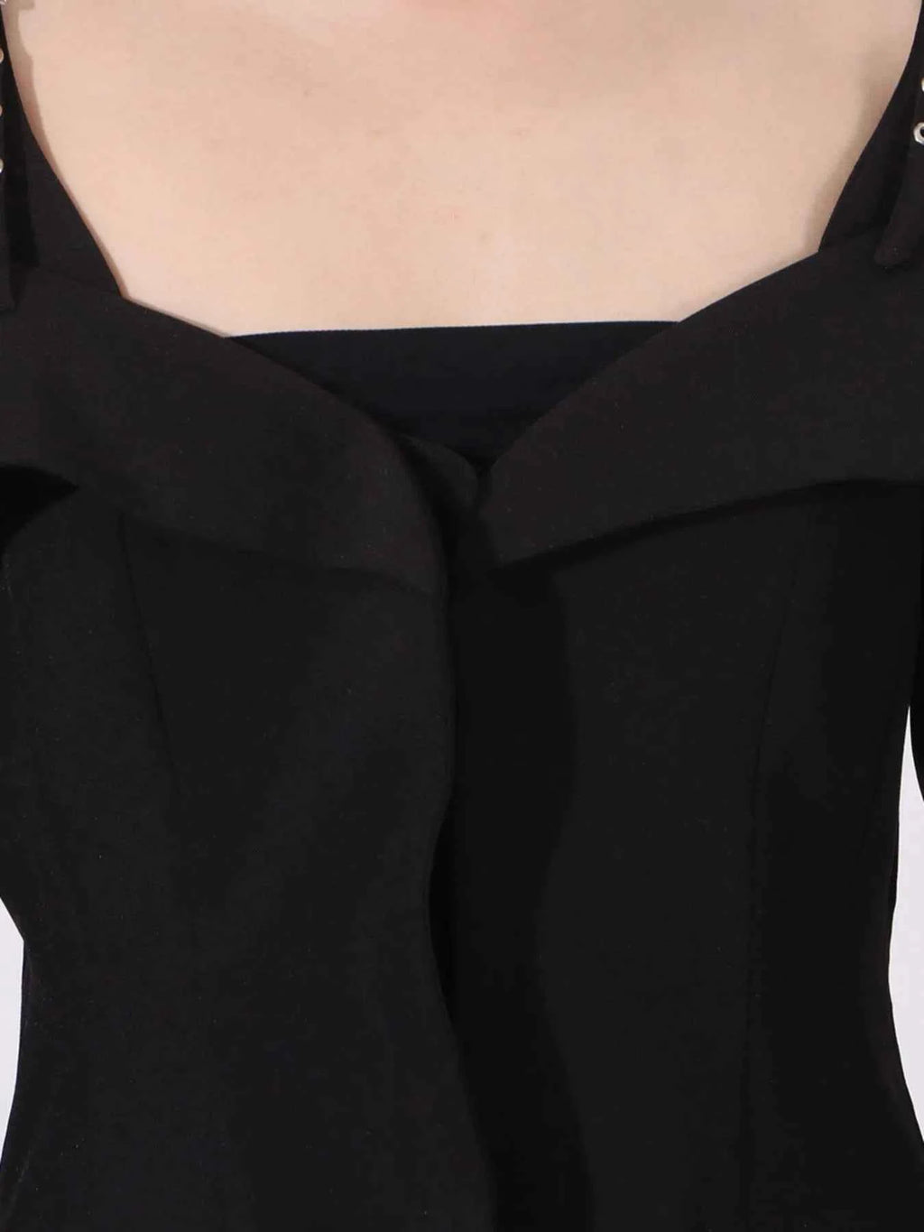 Ruffled Cold Shoulder Long Sleeve Outerwear 10431f41-ee17-48dd-906e-fa71da11ca28-Max-Origin