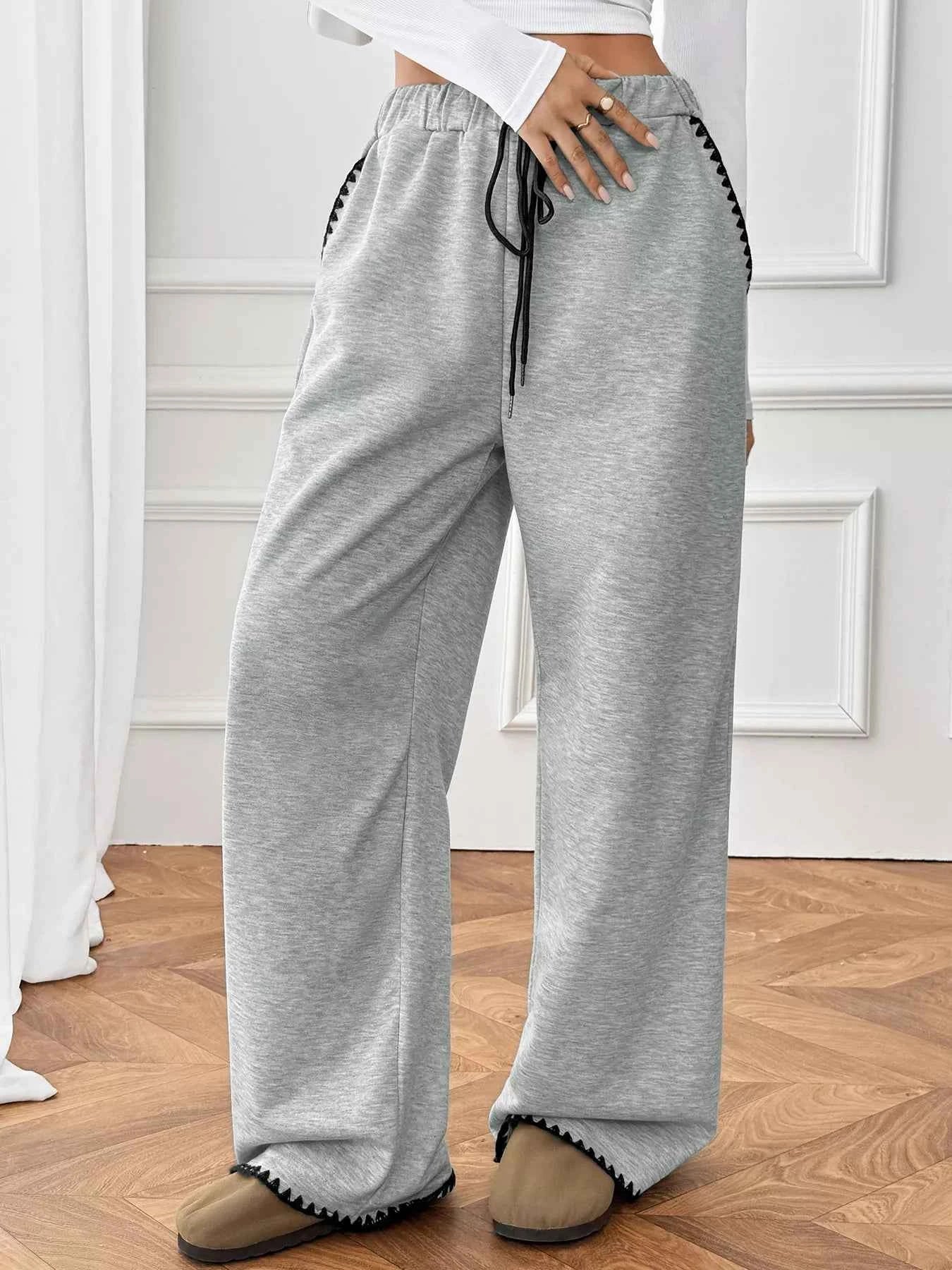 Wide-Leg Drawstring Pants 105439f1b810456c8cbc84d0e5c2ae7a-Max-Origin