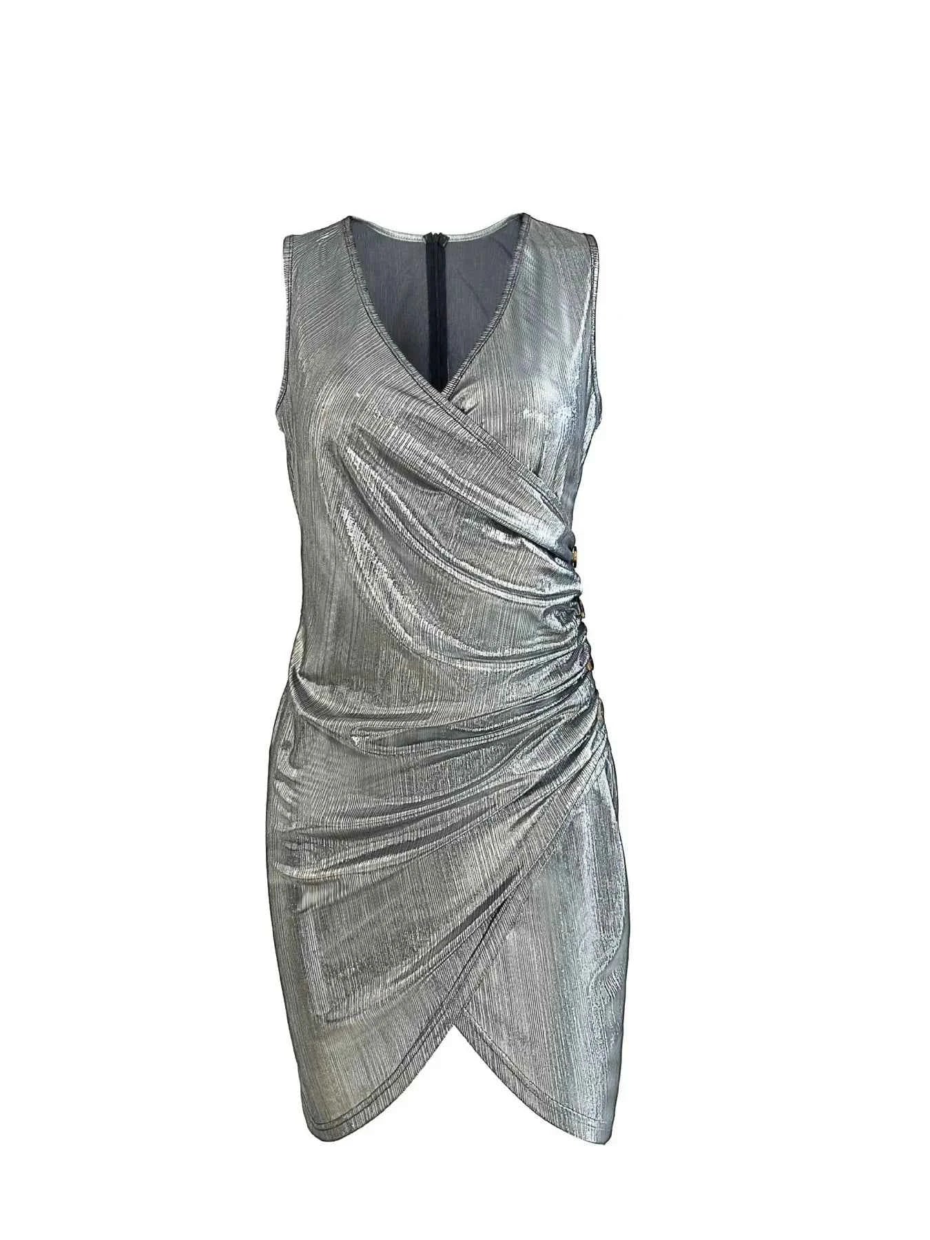 Surplice Sleeveless Bodycon Mini Dress 1057d48994844eb58586adc778907b8f-Max-Origin