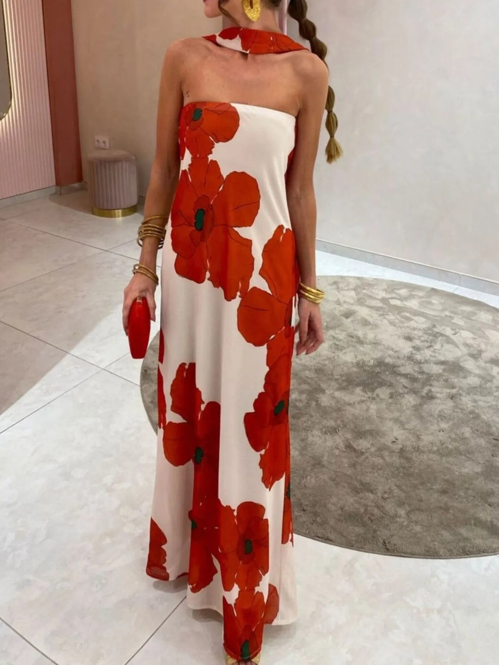 Printed Tube Maxi Dress 10bc197e-9543-4a00-a1c0-3620bb56b941-Max-Origin