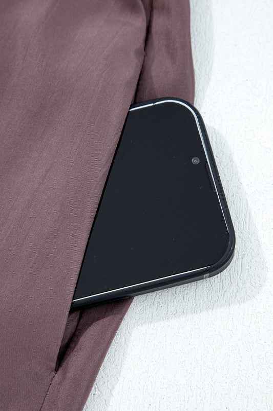 Patchwork Knit Short Sleeve Pleated Maxi Dress 10d7524d-bdf4-4379-b197-7ef7b89028ce