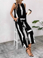 Abstract Print Sleeveless Top & Wide Leg Pants Set 10fcd762d52d48a7aa6ce580eceaac3f-Max-Origin