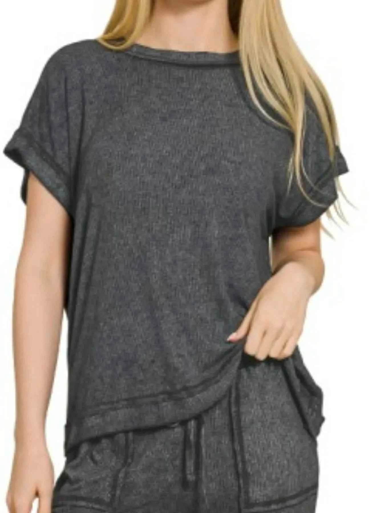 Ribbed Acid Wash Rayon Top & Pants Set 111a90f5-e3d5-4ac8-9200-d9b80e240b94-Max-Origin