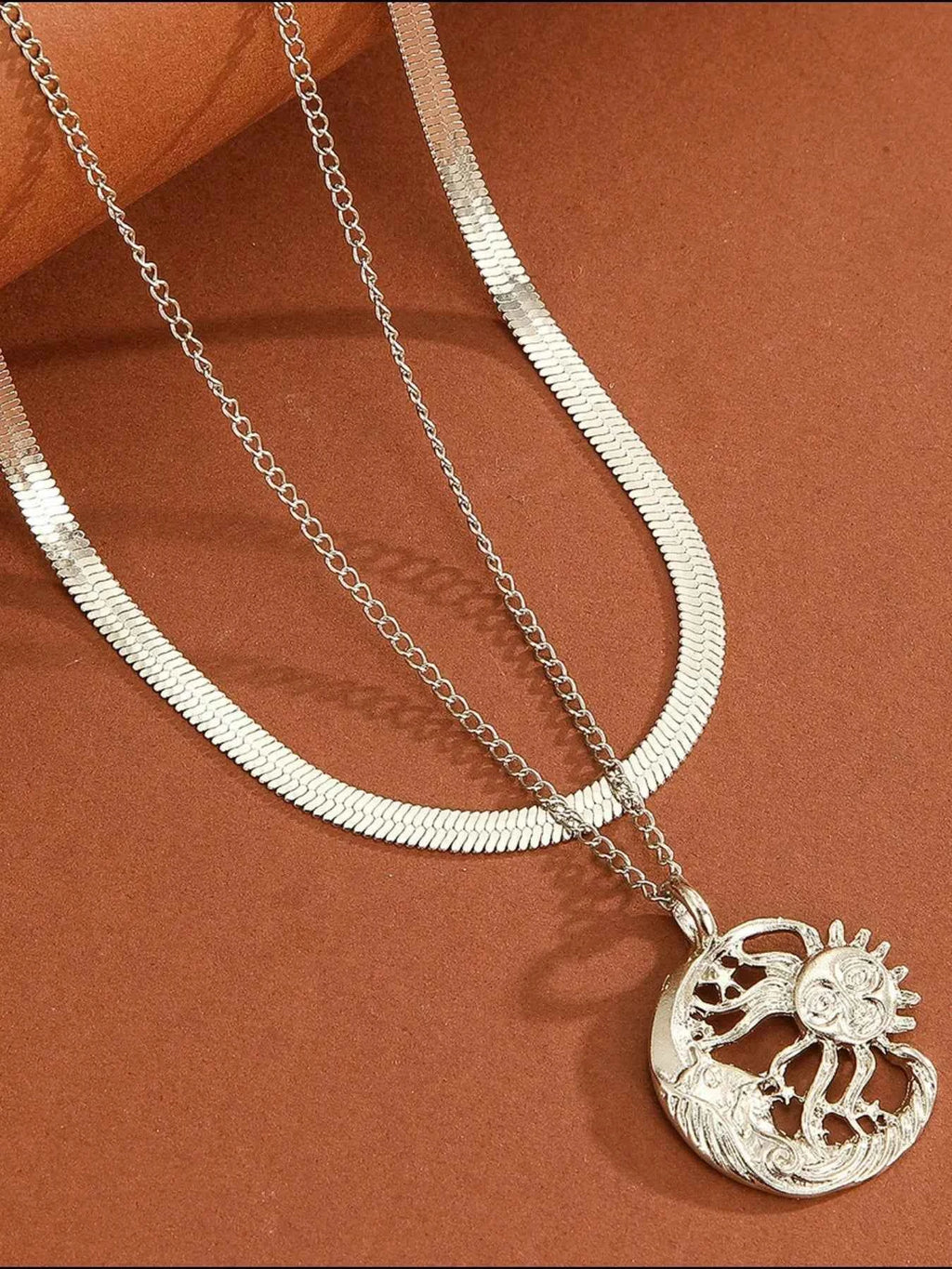 Double Layer Sun Moon Necklace 11214261-8e9e-4ca2-8672-16bfa9dd2761-Max-Origin