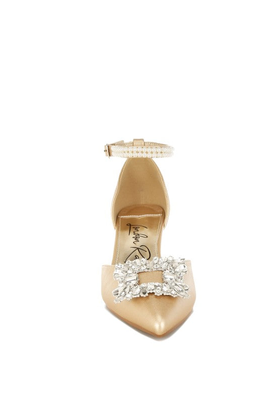 Onkana Diamante Brooch Kitten Heel Sandals 1128ede3-fc3f-43d6-9633-0c3af579d813_220c0803-c2e9-42cf-8cde-f2efea9165b4