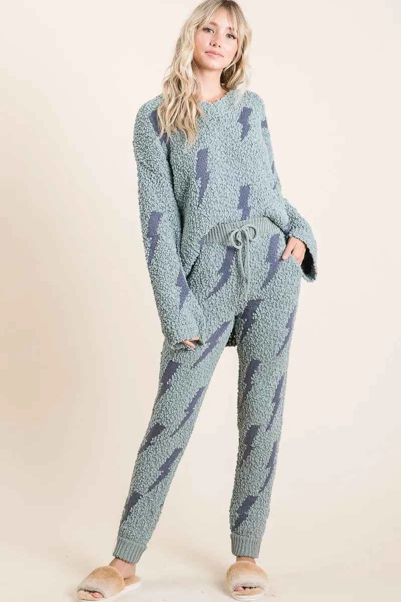 BiBi Cozy Soft Hairy Popcorn Sweater Pants 1133c22eb5b044b08248bf0ddf6d2688-Max-Origin