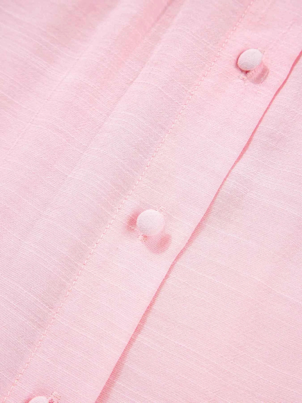 Lace Patchwork Edge Collarless Button Up Shirt 114b5f0e6d334e208784407ffb8a5c81-Max-Origin