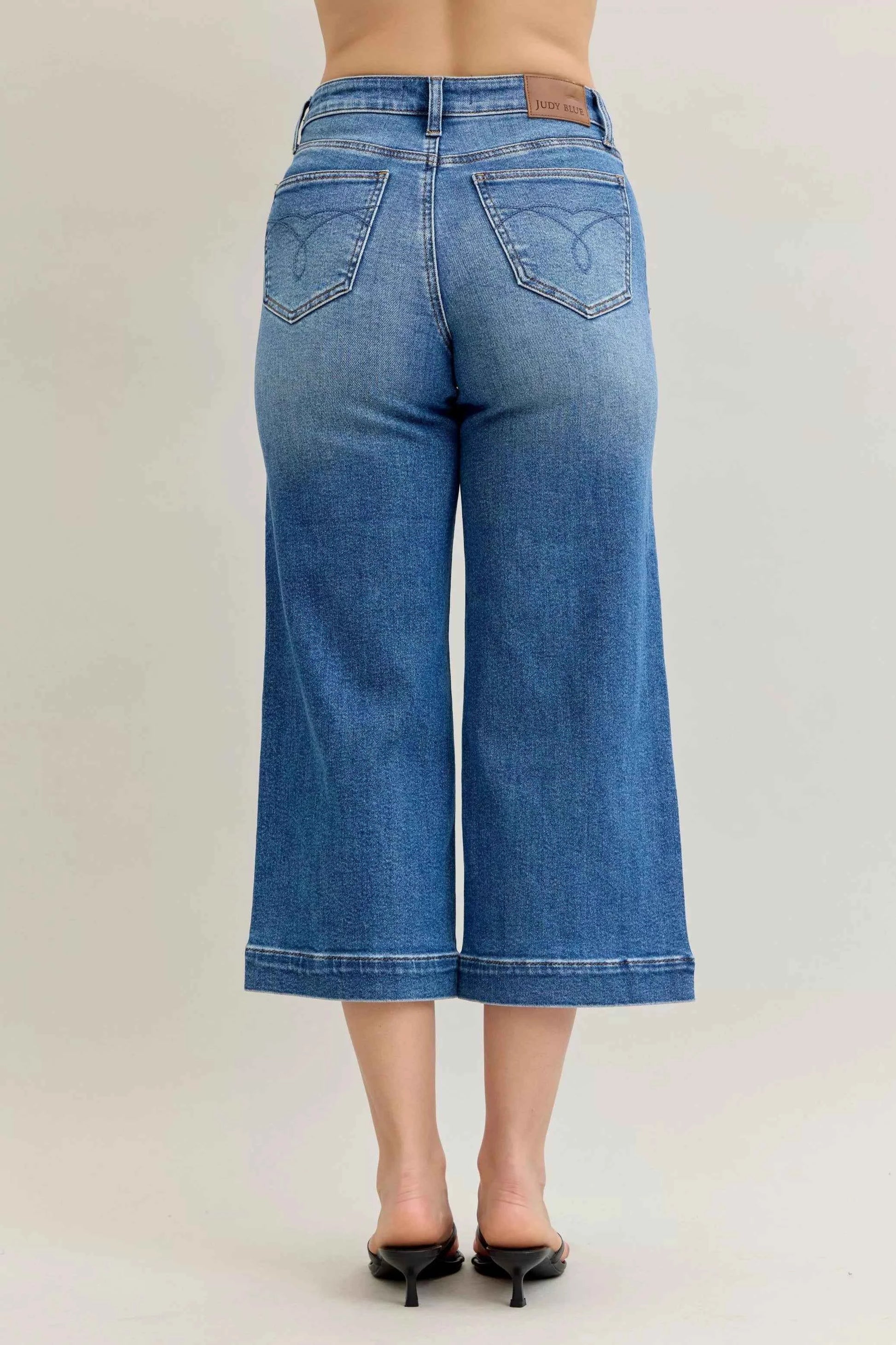 Judy Blue Mid Rise Crop Wide Leg Jeans 11ad05d9063847dfb456f7599b32f039-Max-Origin