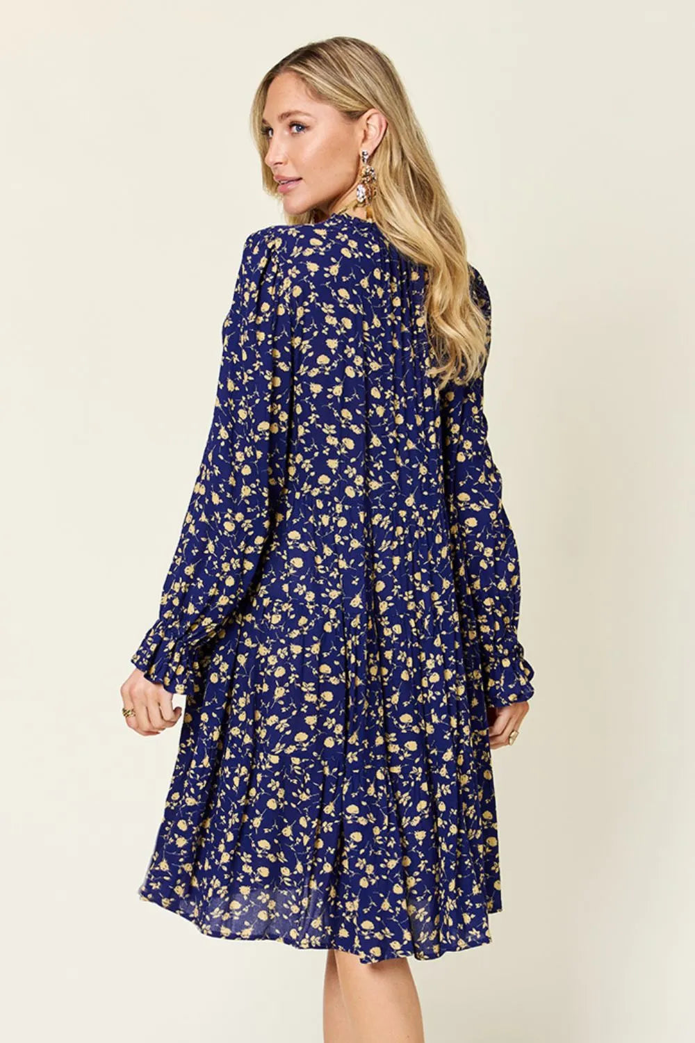 Double Take Full Size Printed Ruffle Hem Long Sleeve Tiered Dress 11bb5cd6-28ea-469d-9852-e8afa3c94dc7-Max