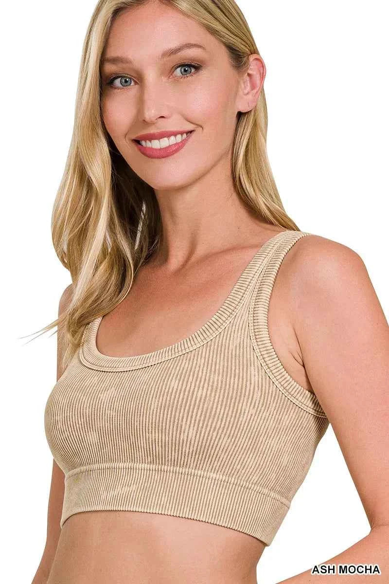 Zenana Washed Ribbed Scoop Neck Seamless Tank Top ASH MOCHA 11ccfb2397b0424ba286598f47fb58ce-Max-Origin