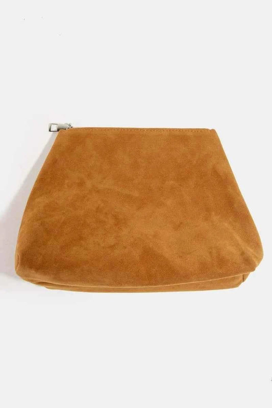 Fame Layered Fringe Detail Suede Hobo Bag 11e440e9525f4dcebb77bea836e735ac-Max-Origin