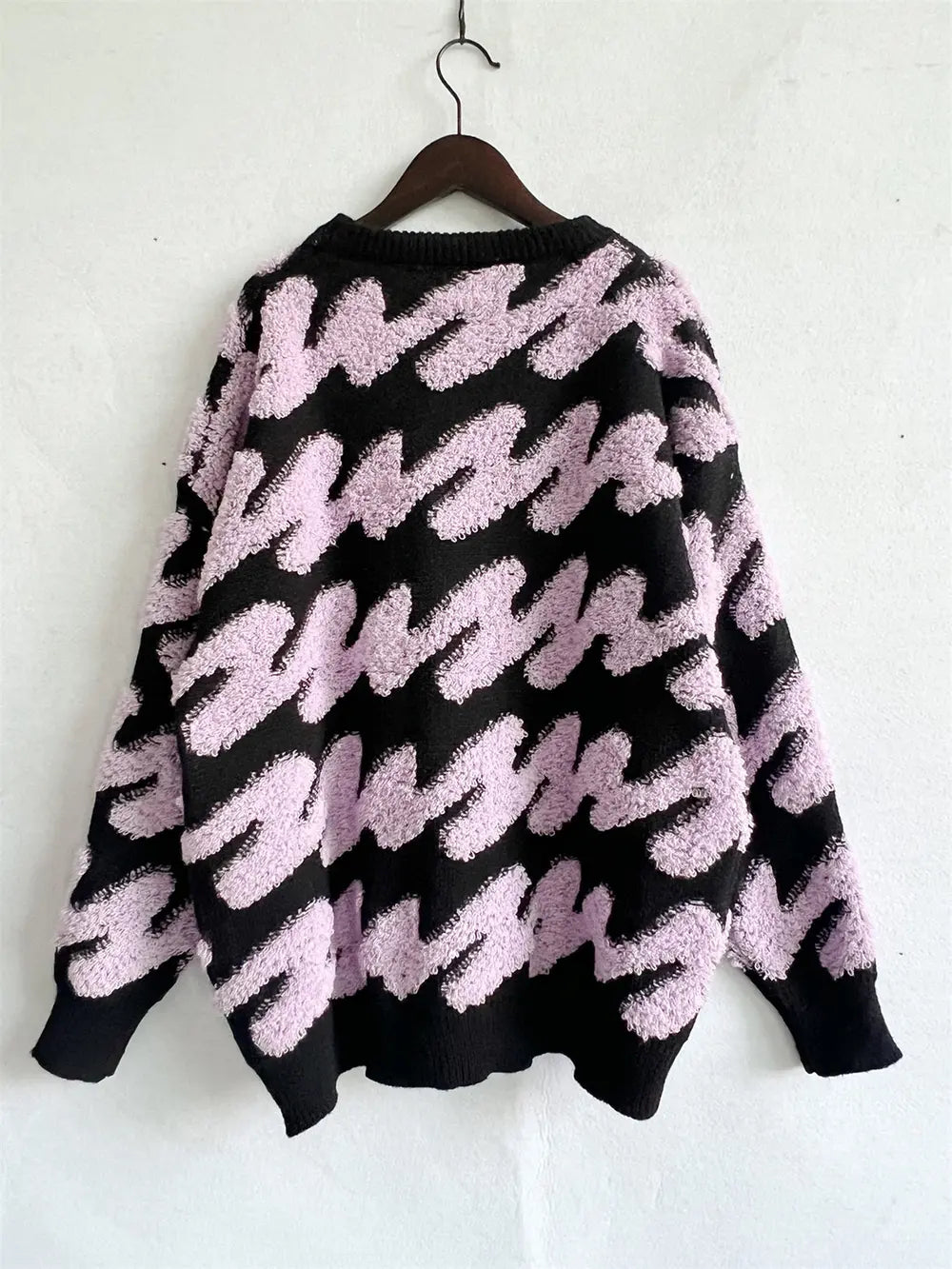 Ribbed Striped Dropped Shoulder Sweater 11e81e7dfd754e488b996edfdcca50ab-Max