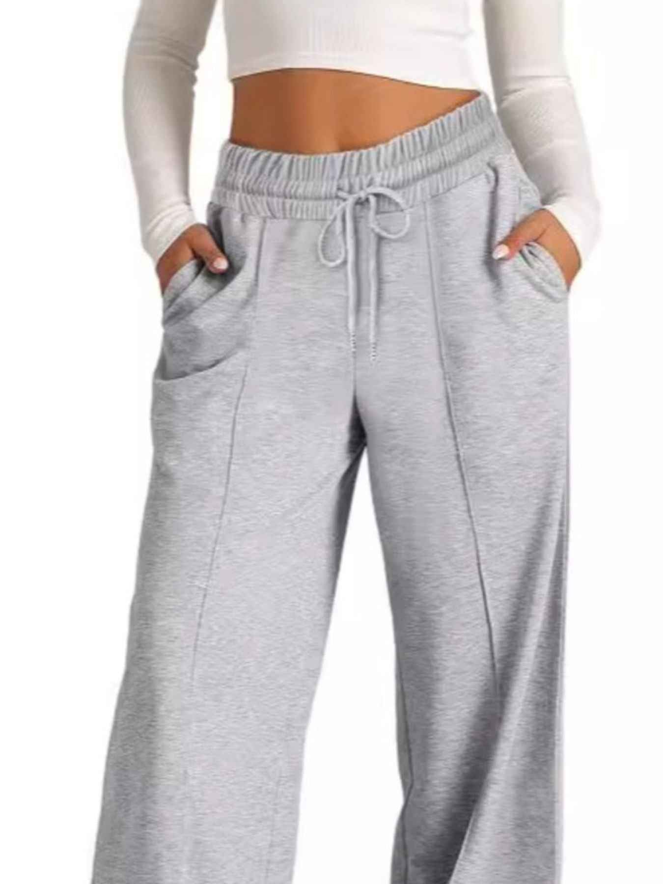 Wide Leg Drawstring Pants 11e8b247-102c-4b6e-86f9-506f5b1b9b25-Max