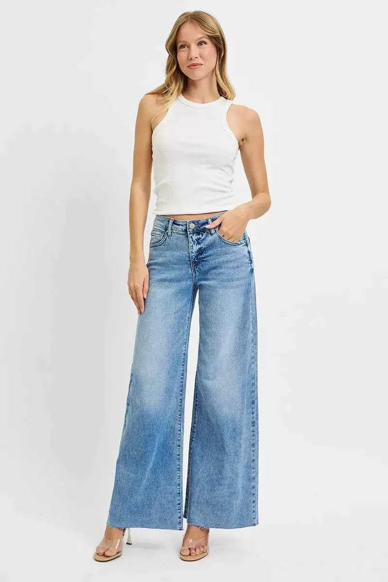 RISEN Full Size Tummy Control High Rise Ankle Palazzo Jeans Plus Size 1215f3412bce46f986aca67799bdf4ba-Max-Origin