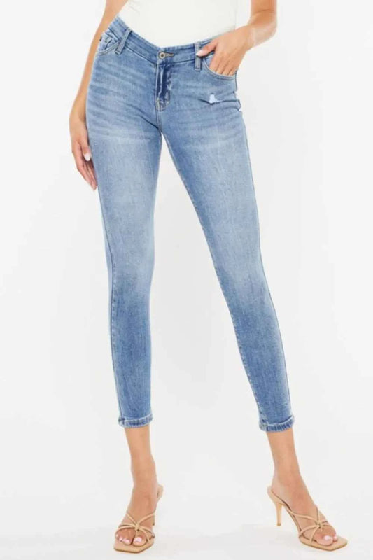 Kancan High Waist Cat's Whiskers Skinny Jeans MED 121c62d3-8566-4ee7-8fda-4f8ffbcaa737-Max
