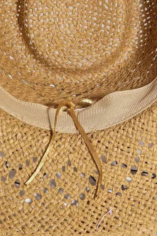 Fame Turquoise and Shell Star Beads Strap Western Straw Hat 122a3e89-f9a2-4dd0-b263-a035d32fdd84-Max-Origin