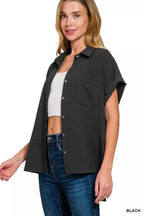 Zenana Full Size Woven Airflow Button Down Shirt Plus Size 1243572a-fada-41b2-8192-3716ed21d68c-Max-Origin