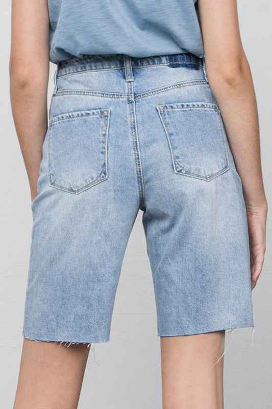 HI RISE PREMIUM BOTTOM HEM DISTRESSED BERMUDA 12881044_0f3cd50f-c865-4d54-ad17-a8eac7c259ff