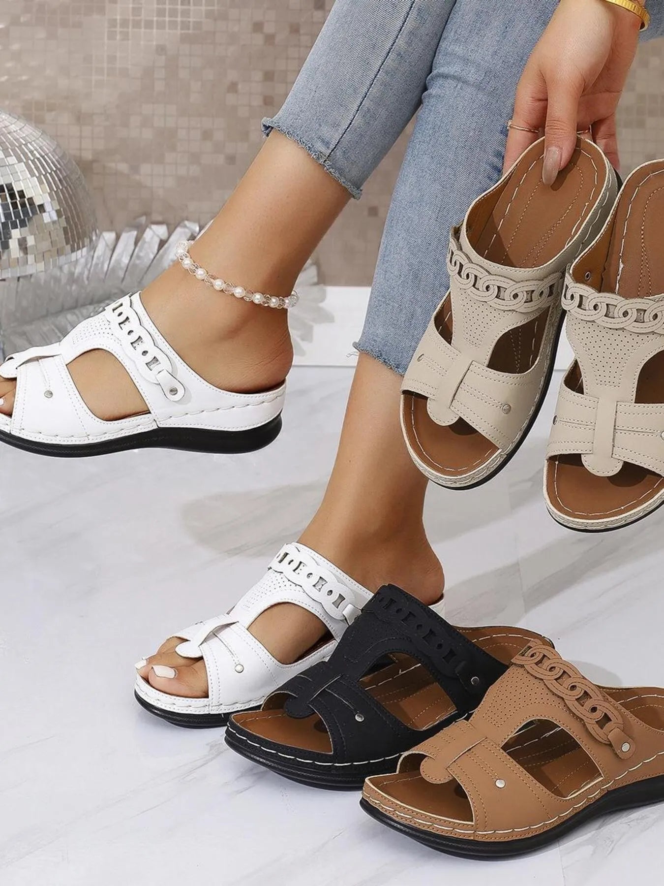 Casual Hollow Out Comfort Sandals 12a65006159540b2af5d7afa9a8249e9-Max-Origin